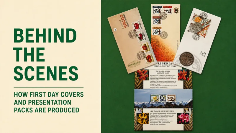 Behind the Scenes - How First Day Covers and Presentation Packs are Produced