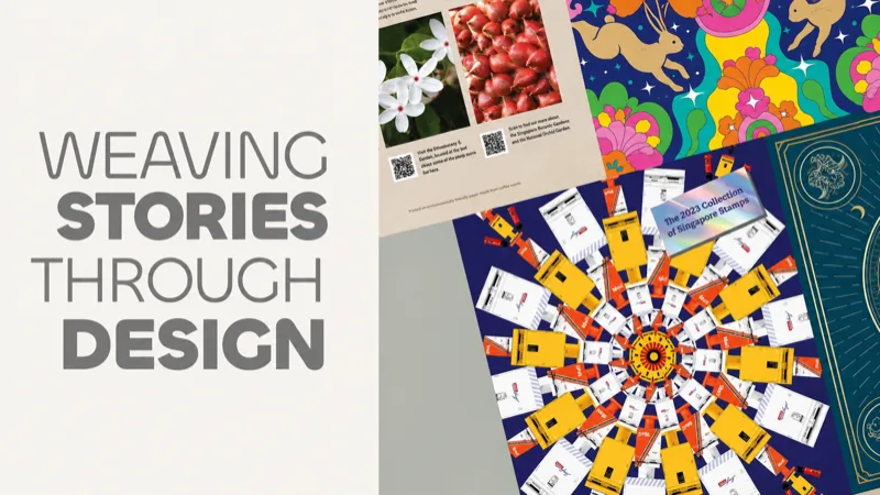 Pinch Design: Weaving Stories Through Singapore Stamp Design