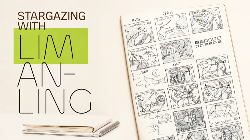 Stargazing with Lim An-Ling: Designing Horoscope Stamp Art