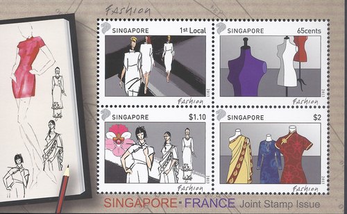 Singapore-France Joint Stamp Issue