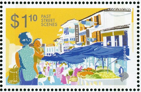 High Value Definitives - Past Street Scenes