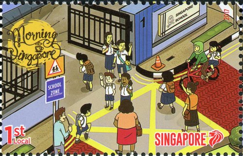 Morning in Singapore