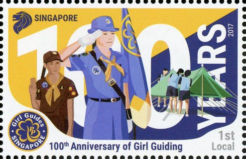 150th Anniversary of First Postage Stamp Issued in Singapore