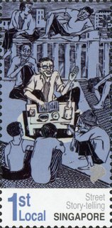 Popular Early Forms of Street Story Telling in Singapore