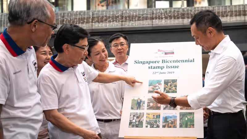 Over the past few months, our philately team has been keeping busy with a host of exciting events. In June, we were part of this communal event at Our Tampines Hub and were truly honoured to have the Deputy Prime Minister and Finance Minister Mr Heng Swee Keat launched our Singapore Bicentennial stamp issue on the 22nd.