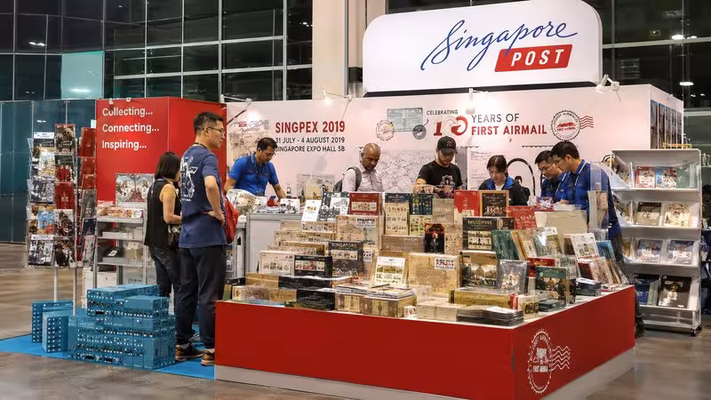 SINGPEX 2019 STAMP EXHIBITION AT SUNTEC SINGAPORE 31 JUL - 4 AUG 2019
