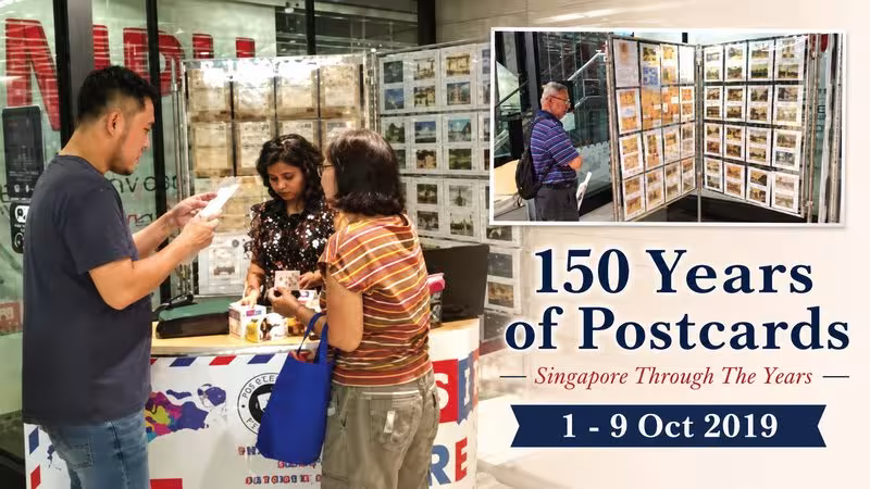 150 YEARS OF POSTCARDS 1 - 9 OCT 2019