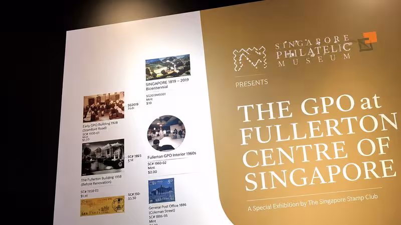 The GPO at Fullerton, Centre of Singapore Exhibition