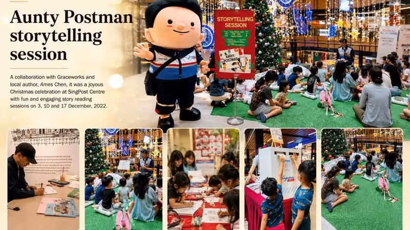 Aunty Postman storytelling session