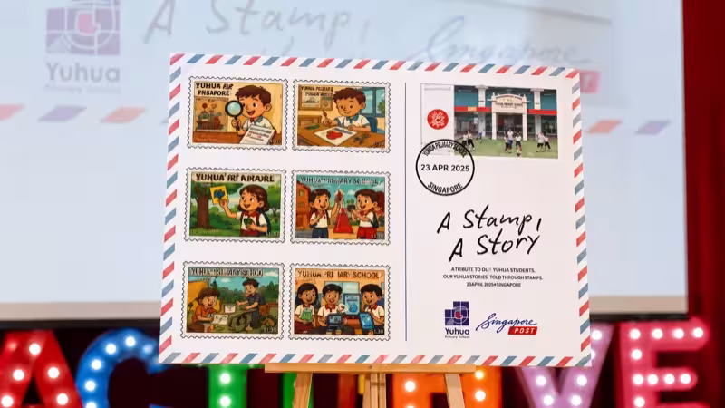 Singpost and Yuhua primary School