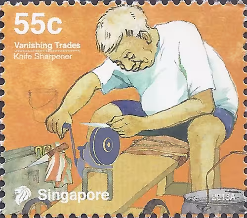 Low Value Definitives - Vanishing Trades Stamps