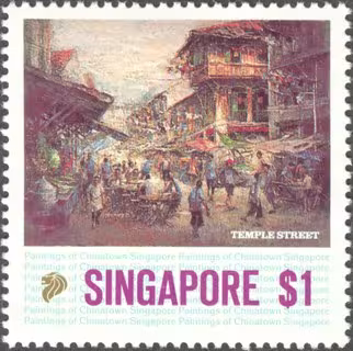 Art Series - Paintings of Chinatown Singapore
