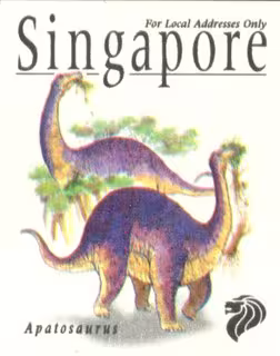 ATM Stamp Dinosaurs