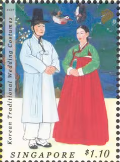 Singapore-Korea Joint Stamp Issue