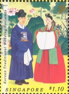 Singapore-Korea Joint Stamp Issue