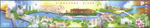 Singapore-A.R. Egypt Joint Stamp Issue