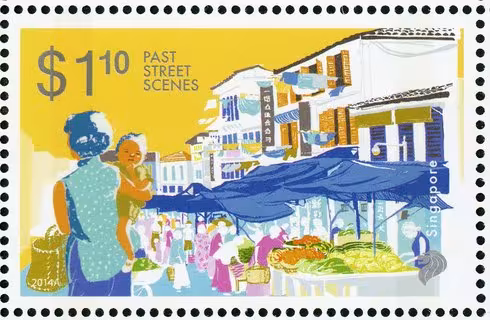 High Value Definitives - Past Street Scenes