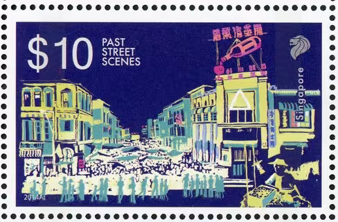 High Value Definitives - Past Street Scenes