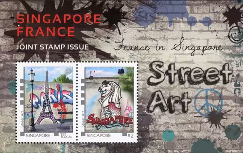 Singapore-France Joint Stamp Issue