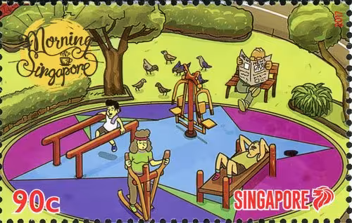 Morning in Singapore