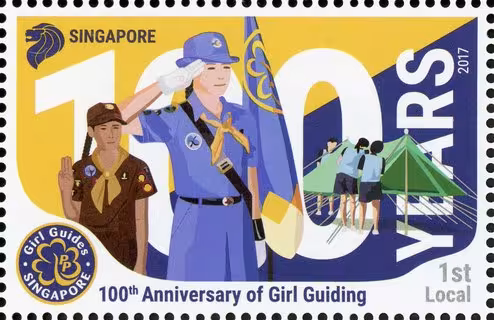150th Anniversary of First Postage Stamp Issued in Singapore