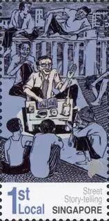 Popular Early Forms of Street Story Telling in Singapore