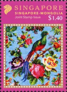 Singapore-Mongolia Joint Stamp Issue