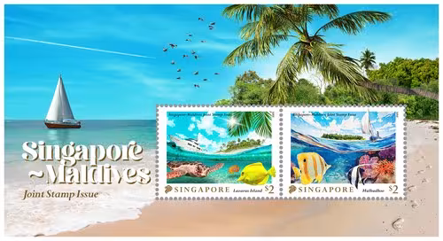 Singapore-Maldives Joint Stamp Issue