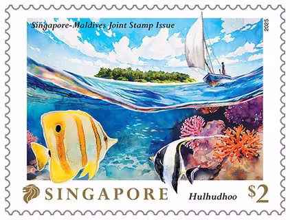 Singapore-Maldives Joint Stamp Issue