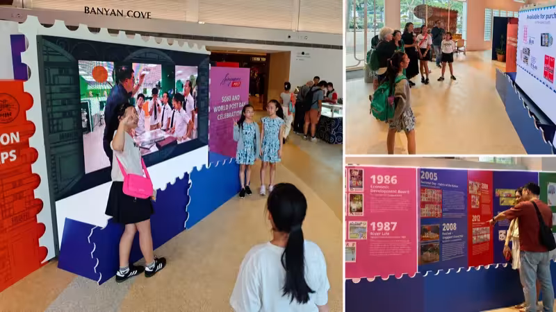 SG60 & World Post Day Exhibition - 60 Years in 60 Stamps