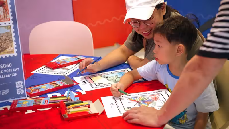 SG60 & World Post Day Exhibition - 60 Years in 60 Stamps