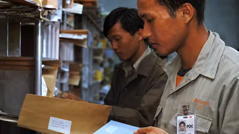Sorting the Mail - A History of Singapore Post