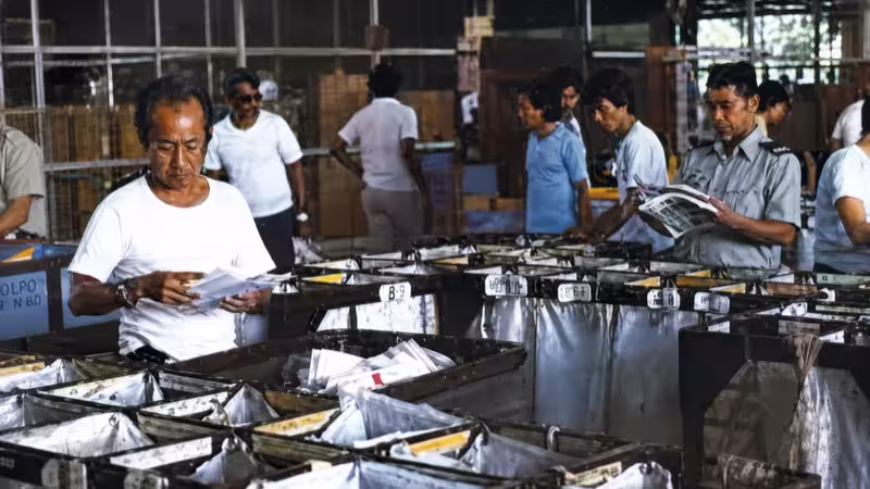 Sorting the Mail - A History of Singapore Post